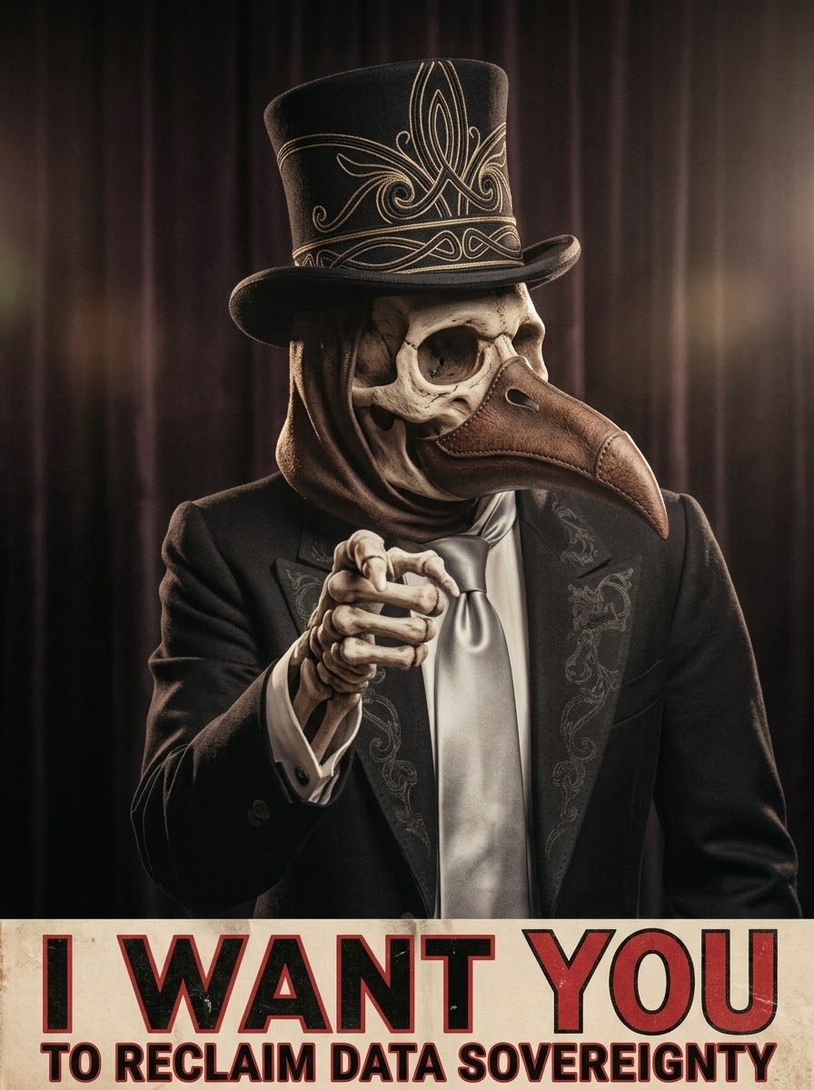 I WANT YOU TO RECLAIM DATA SOVEREIGNTY